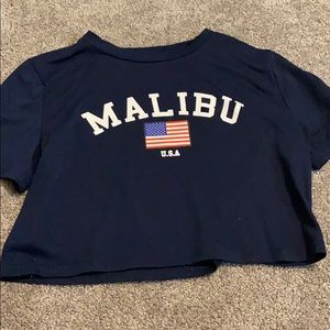 Malibu crop top